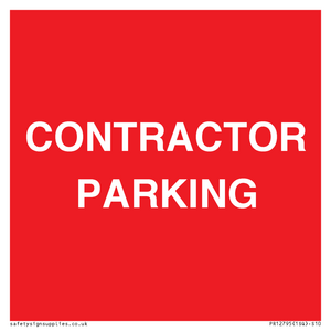 CONTRACTOR PARKING
